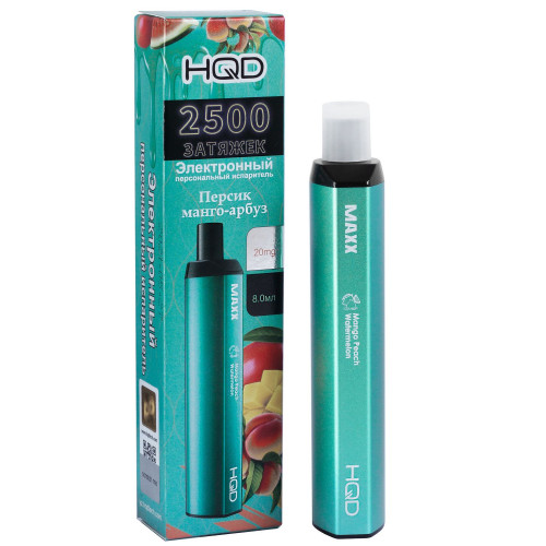 HQD MAXX Mango Peach Watermelon (HQD Макс Персик Манго Арбуз)